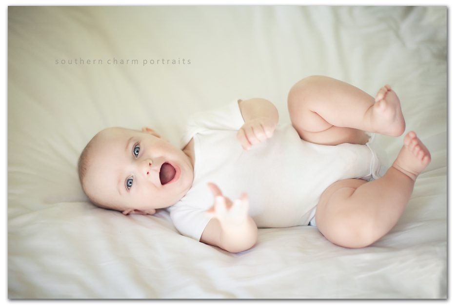oh, there is no sweeter smile that that of a happy baby photographer in knoxville tennessee 