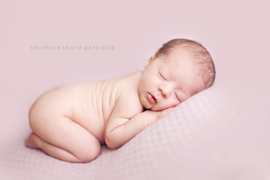 baby with chubby back rolls!  this is on my new business cards