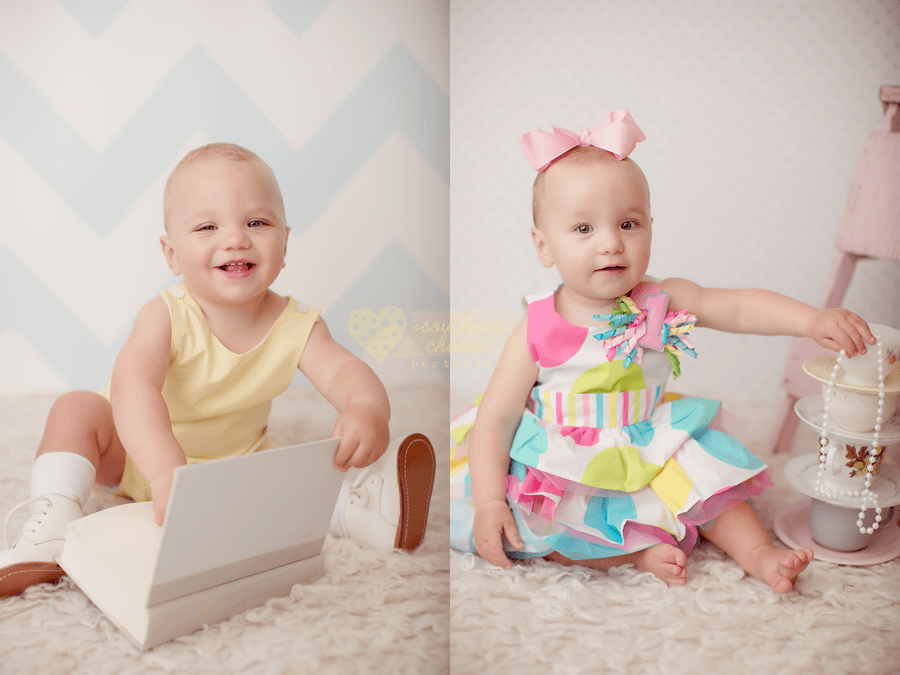 knoxville twin baby photographer