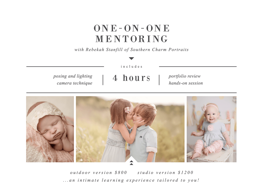 knoxville and east tn newborn baby photography mentoring and workshop