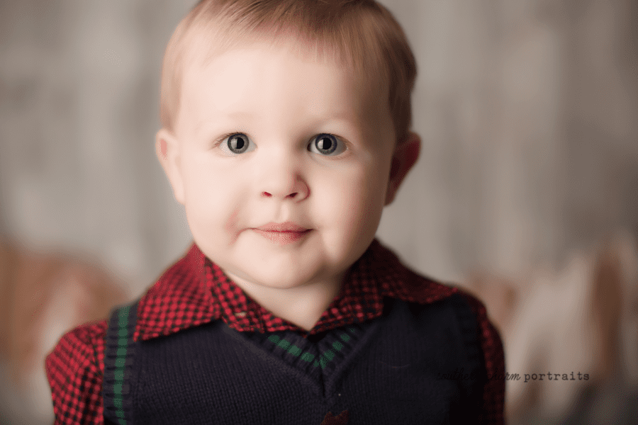 children's photographer christmas pictures