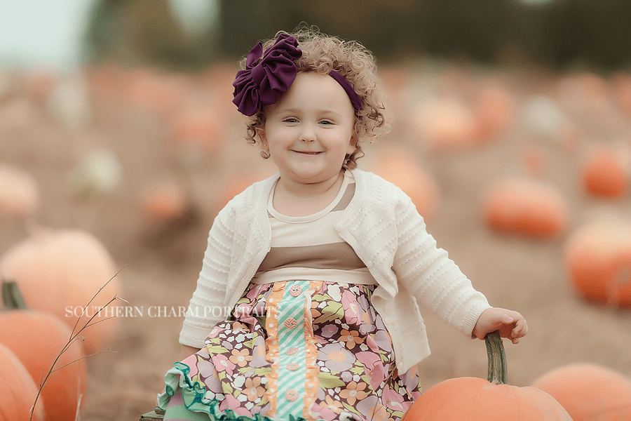Candice, Gracie Rae, & Anna Rynn Pumpkin Patch Mini - Turkey Creek ...