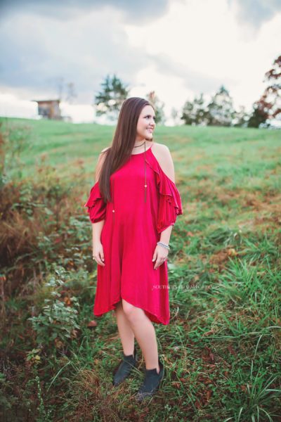 senior portraits in field knoxville