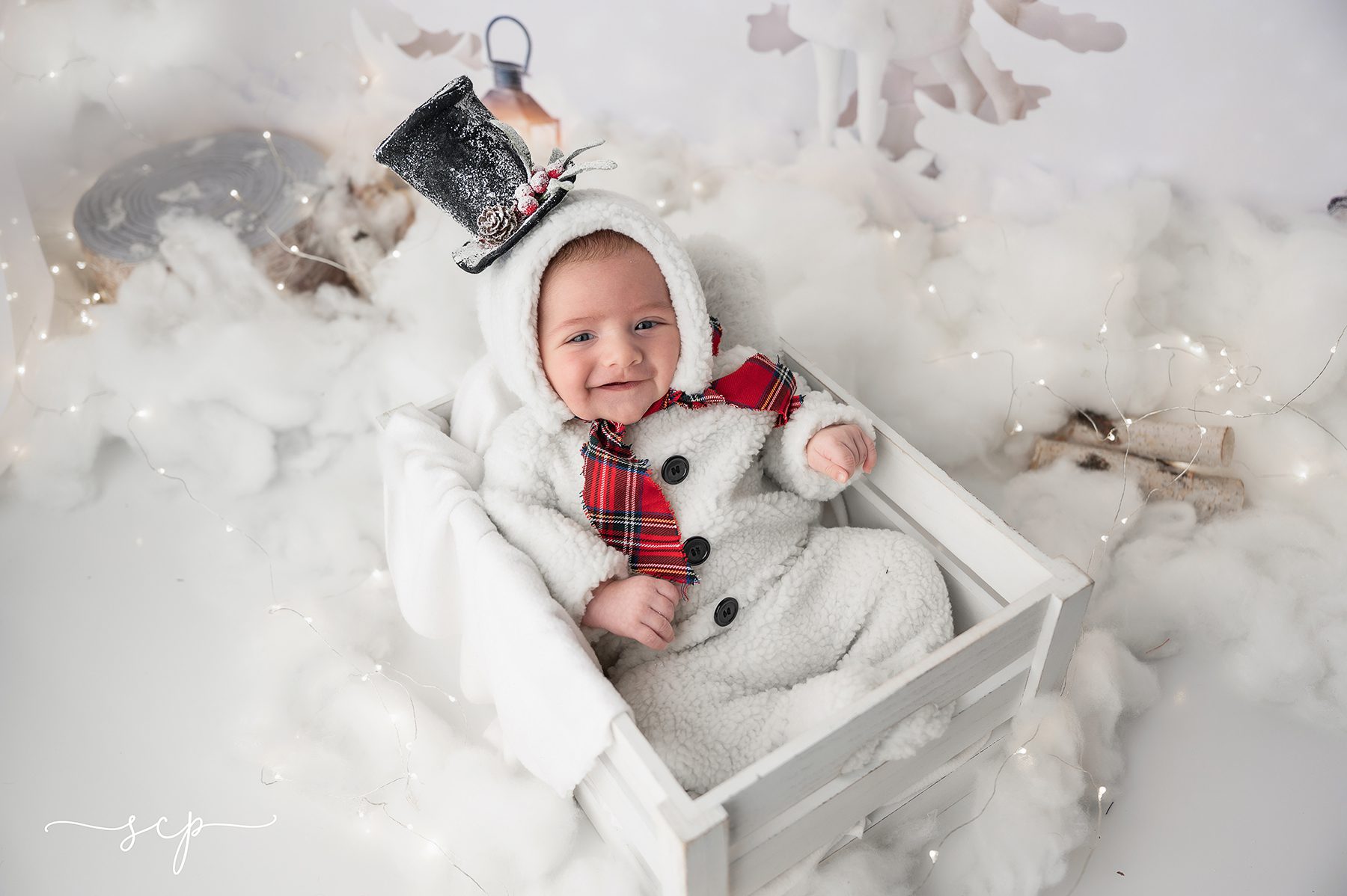 baby's 1st christmas portraits knoxville