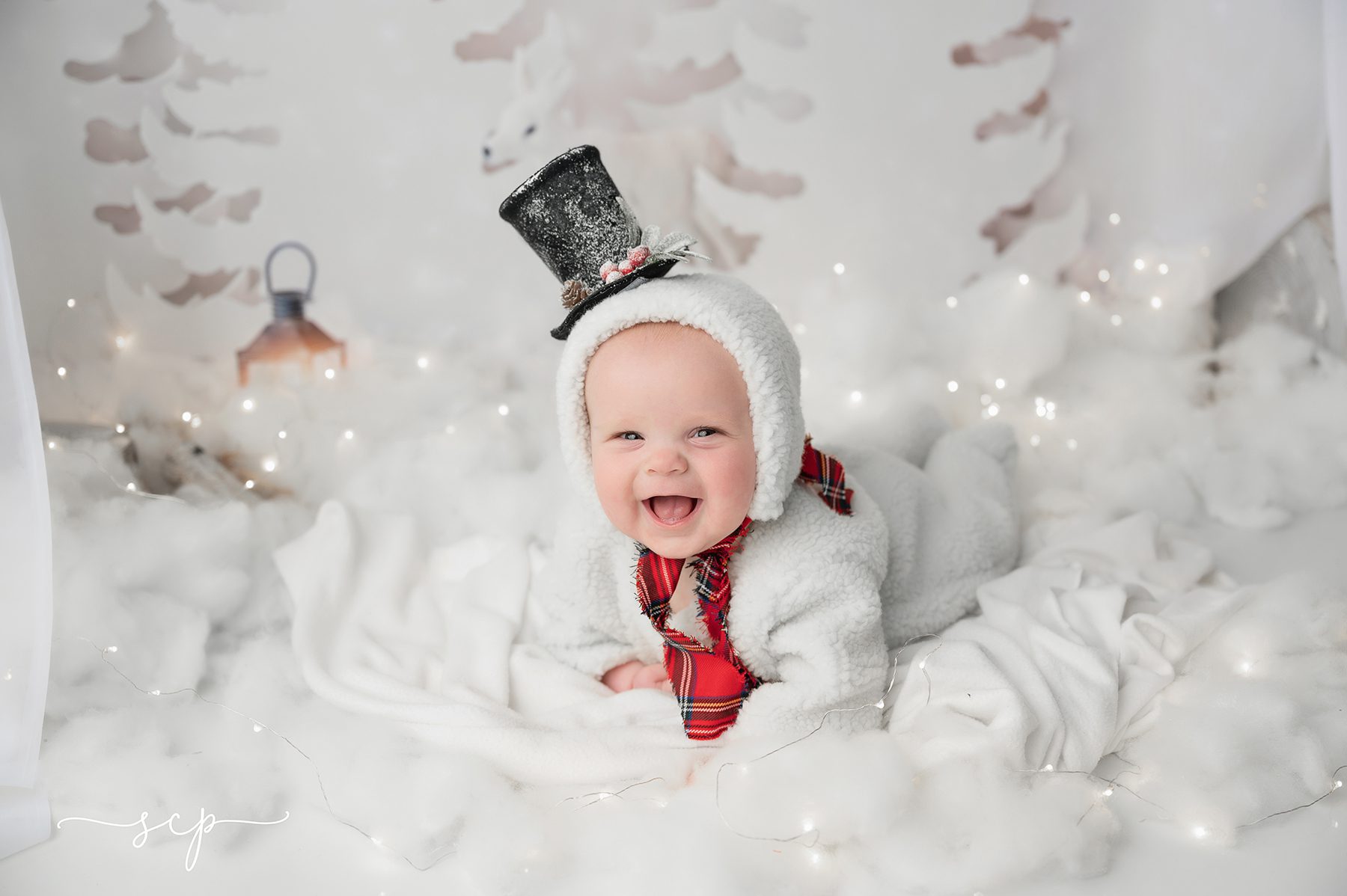 snowman baby mini sessions in knoxville tn