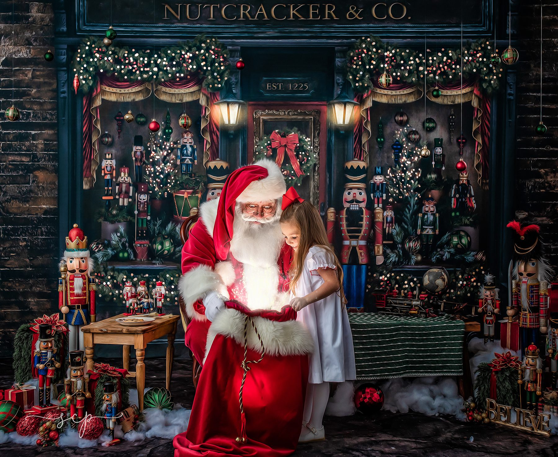 best santa portraits in knoxville