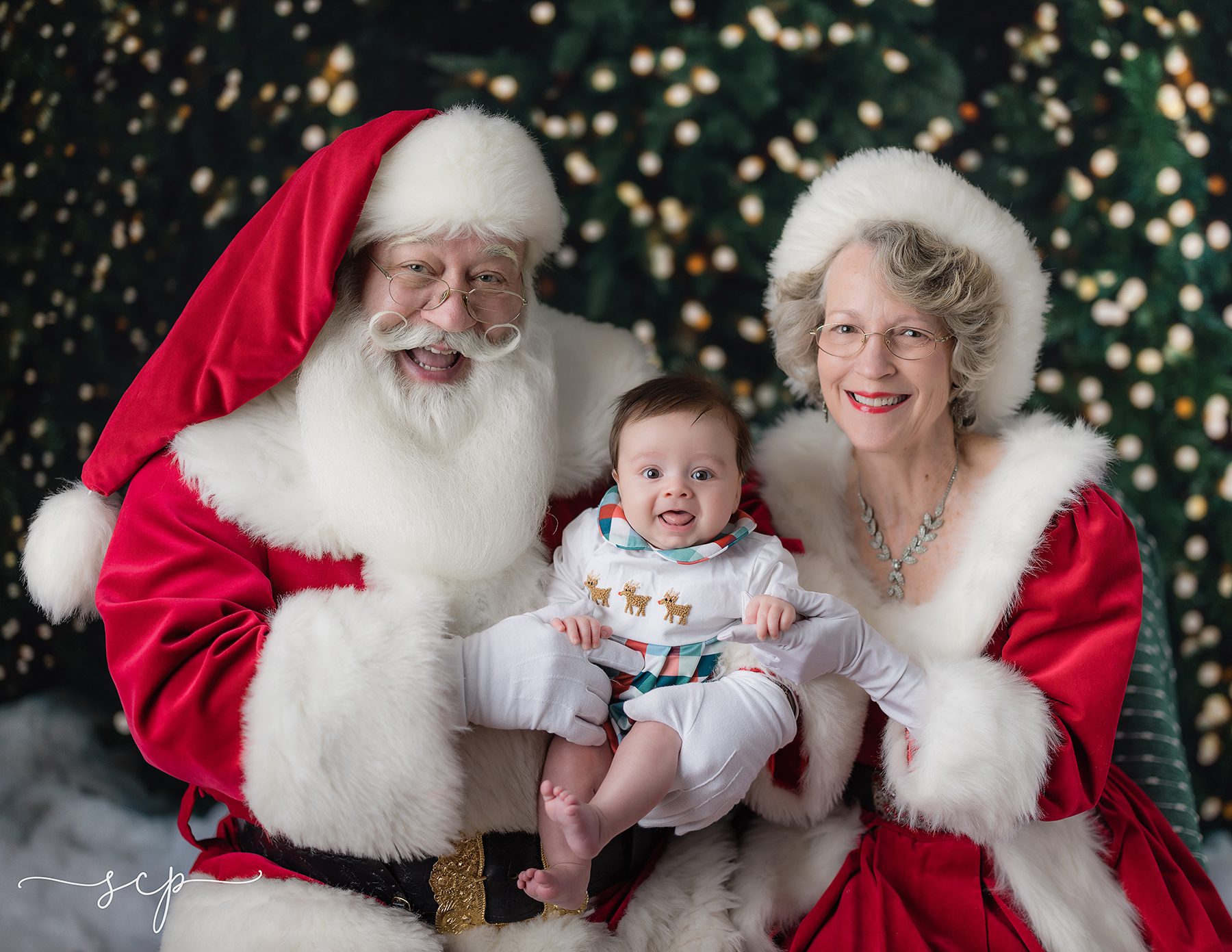 santa sessions in knoxville studio