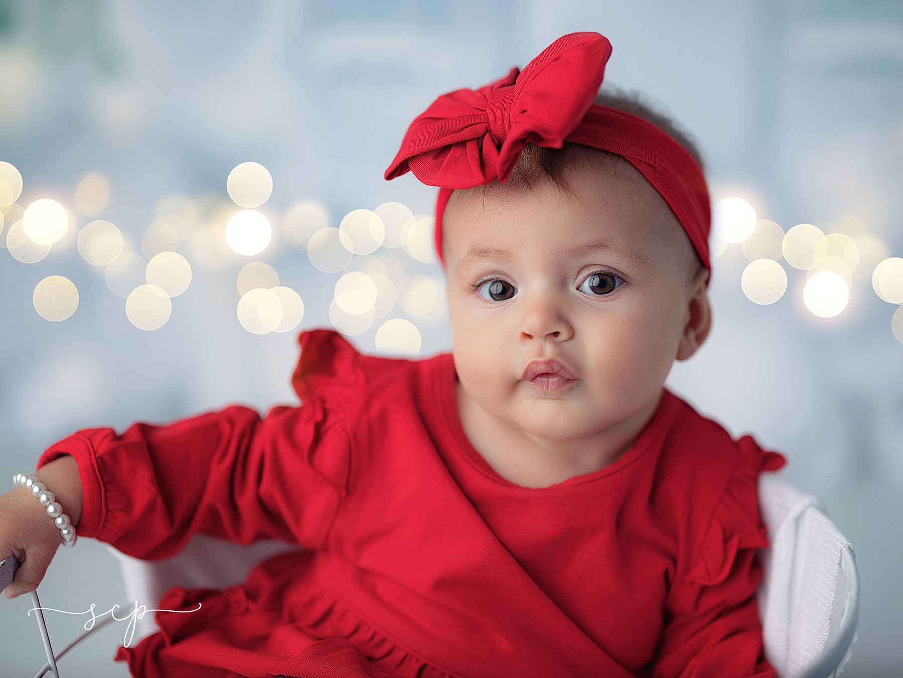 baby's 1st christmas portraits in knoxville tn
