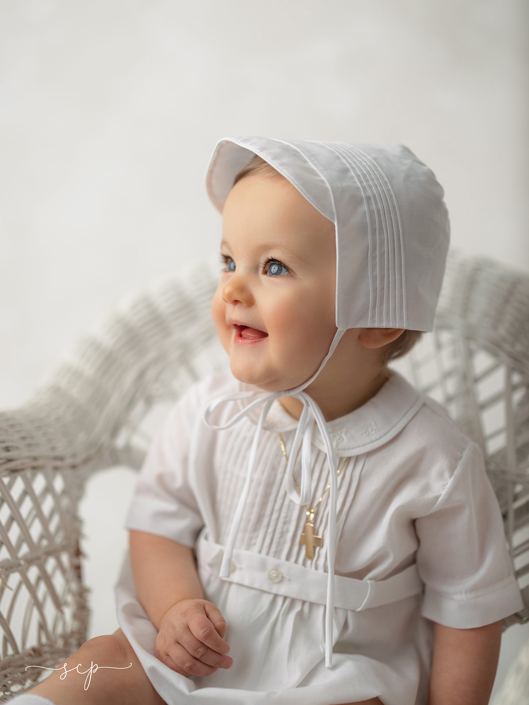 Christening gown portraits